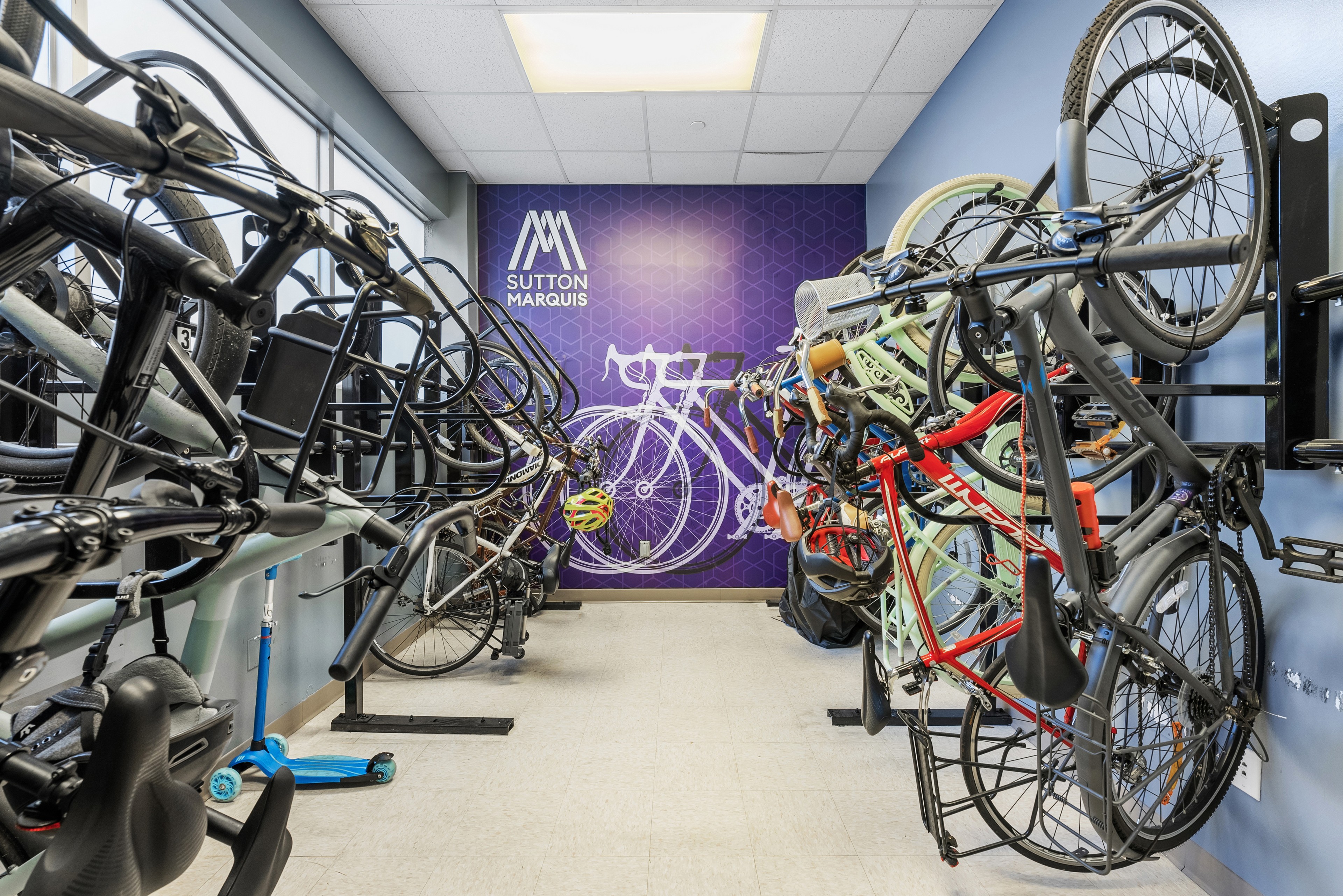 Bike room at Sutton Marquis (2 of 2)