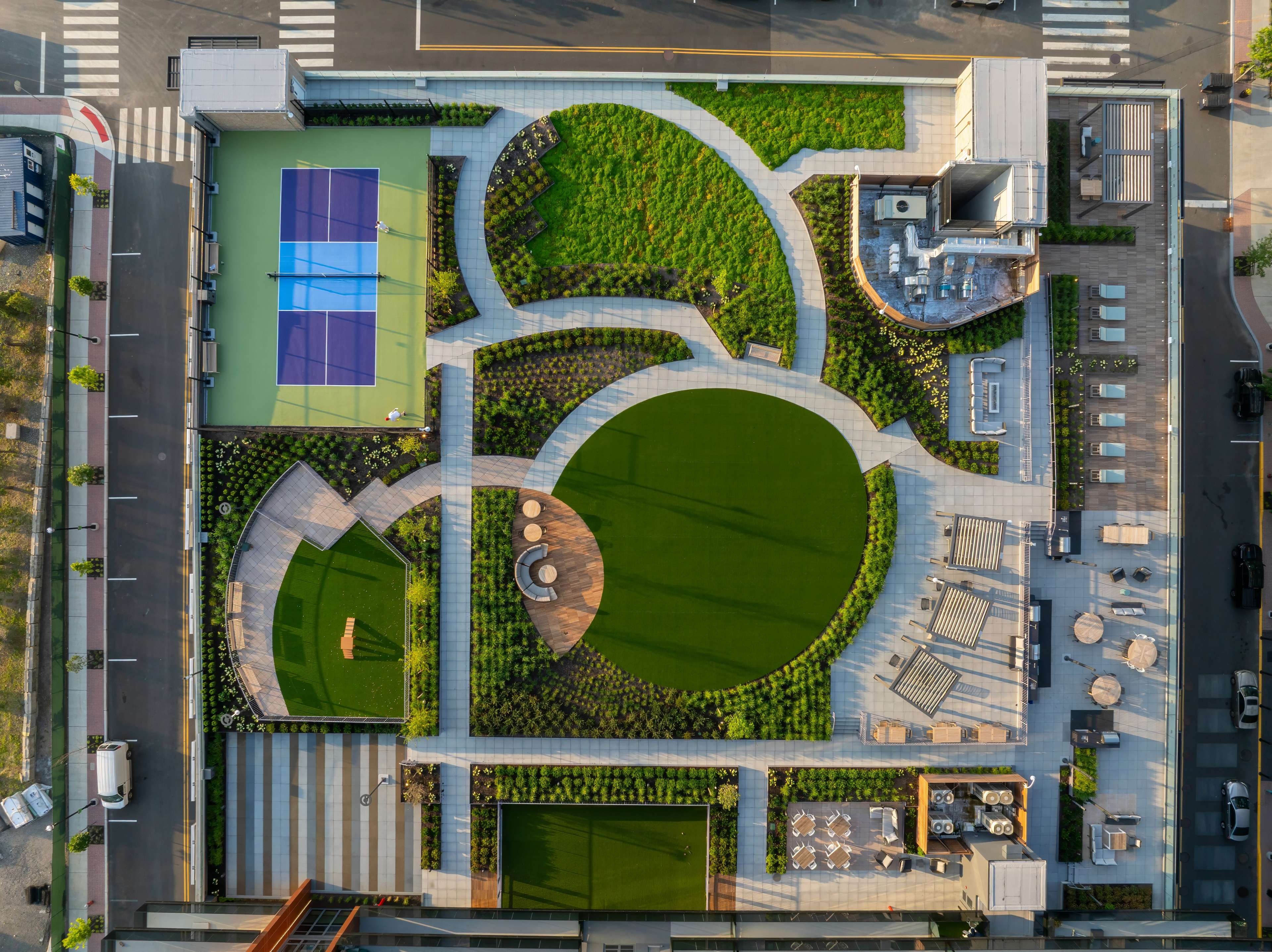 Roof deck at Bisby at Newport (1 of 2)