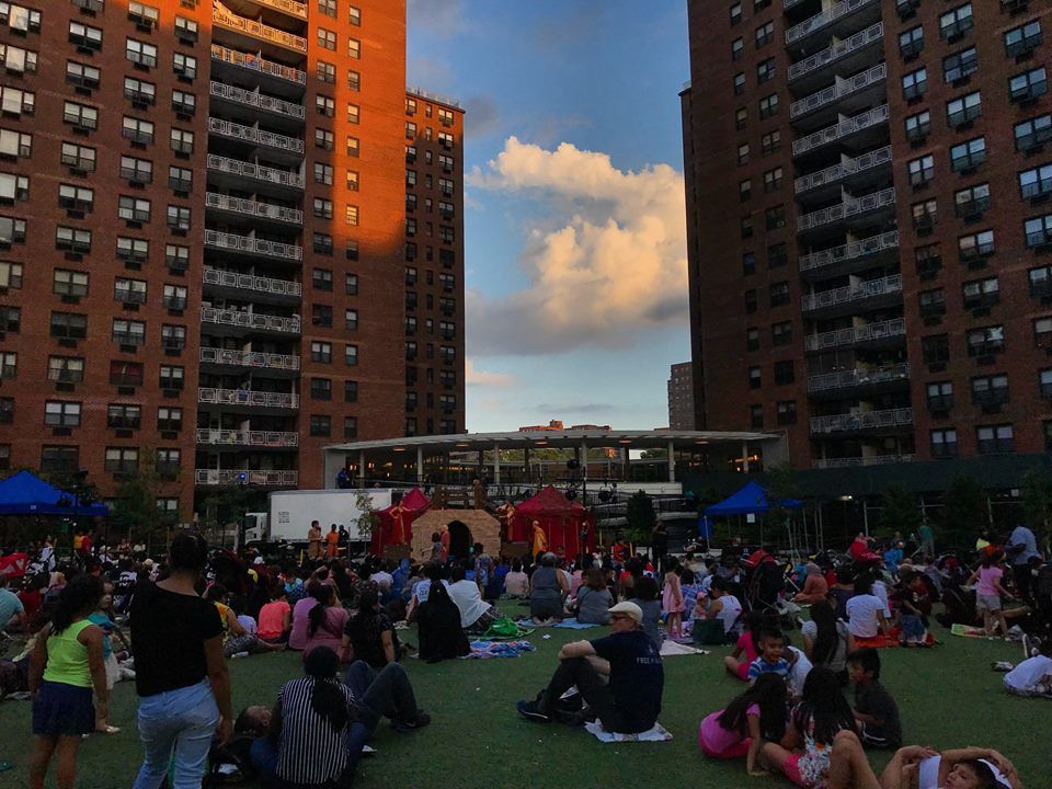 Shakespeare in the Park - an event at LeFrak City's Corona, Queens apartments 