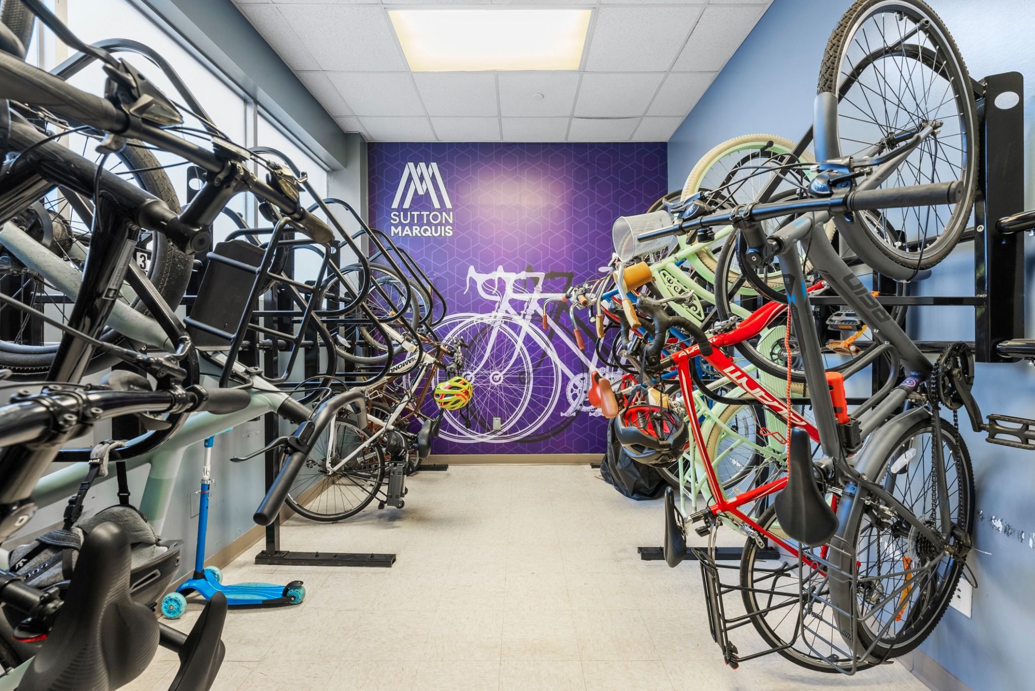 Bike room at Sutton Marquis (1 of 2)