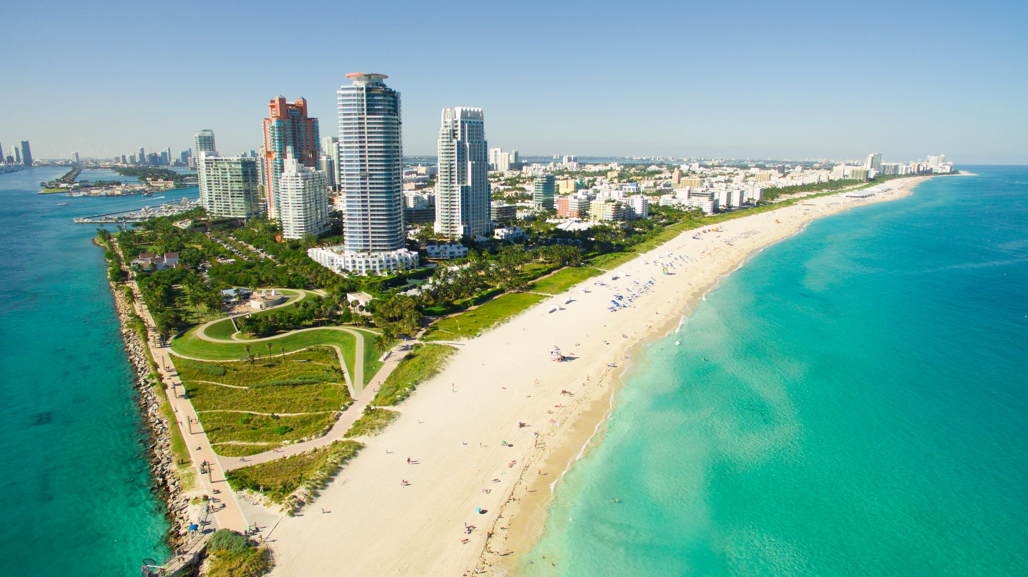South Pointe Park Pier near The Shoreline at Solé Mia Apartments in North Miami