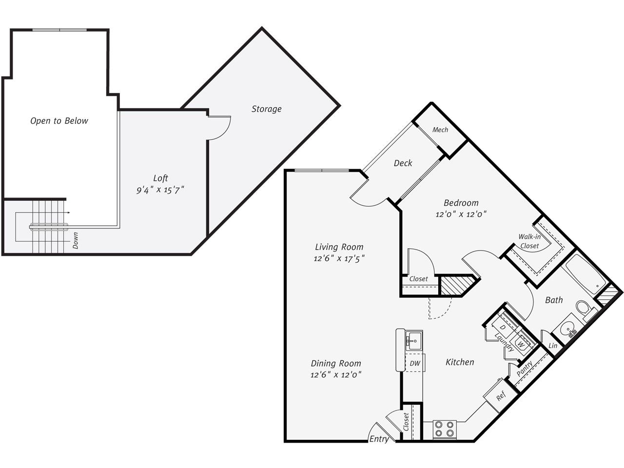 A9L Loft Floorplan Layout