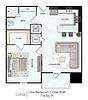 Floor plan Luna layout