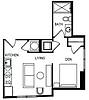 Floor plan 1A-JR (s) layout