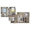 Floor plan B1 Penthouse layout