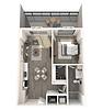 A2 3D Floor Plan Layout