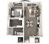 A6 3D Floor Plan Layout