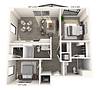 B2 3D Floor Plan Layout