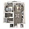 A6 3D Floor Plan Layout