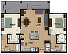 Floor plan B2 layout
