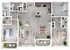Queen floor plan