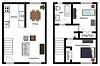 Floor plan Two Bedroom layout
