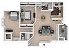 Floor plan B3 layout
