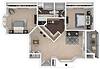 Floor plan B2 layout