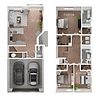 Layout of Laguna Floor Plan