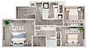 Southern Hills C4 townhome floorplan