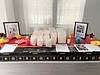 Gift bags on table