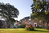 Outside view of Beverly Commons with beautiful landscape