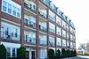 Front elevation view of Townhouse Apartments