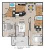 Floor plan D layout