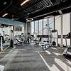 treadmills and strength training machines