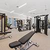 Gym with strength and cardio equipment