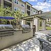 Grilling station with stainless steel, gas grills at Lantower Brandon Crossroads Apartments.