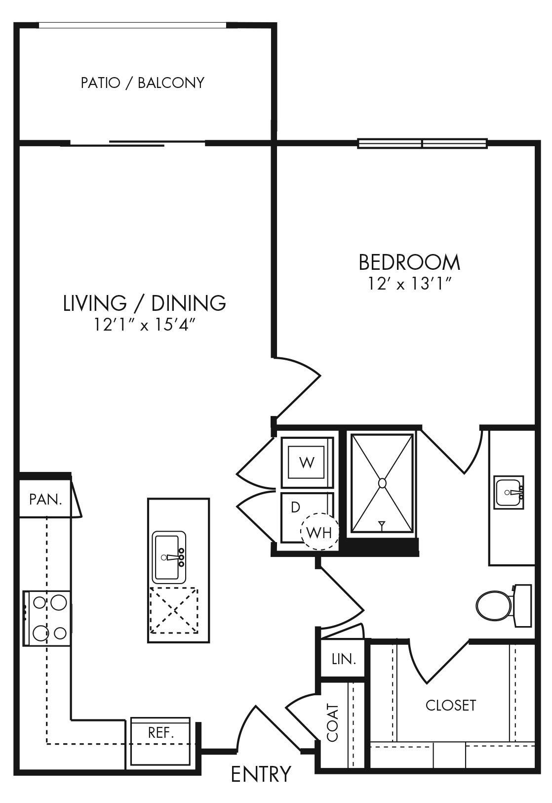 A2-1 Floorplan Layout