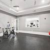 Spacious and clean Aerobics Room with exercise bikes and fitness balls at Lantower Grande Pines.