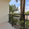 Private covered patio at Lantower Westshore.