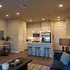 Open floorplan with kitchen, living and dining spaces