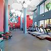 Fitness center with gym equipment