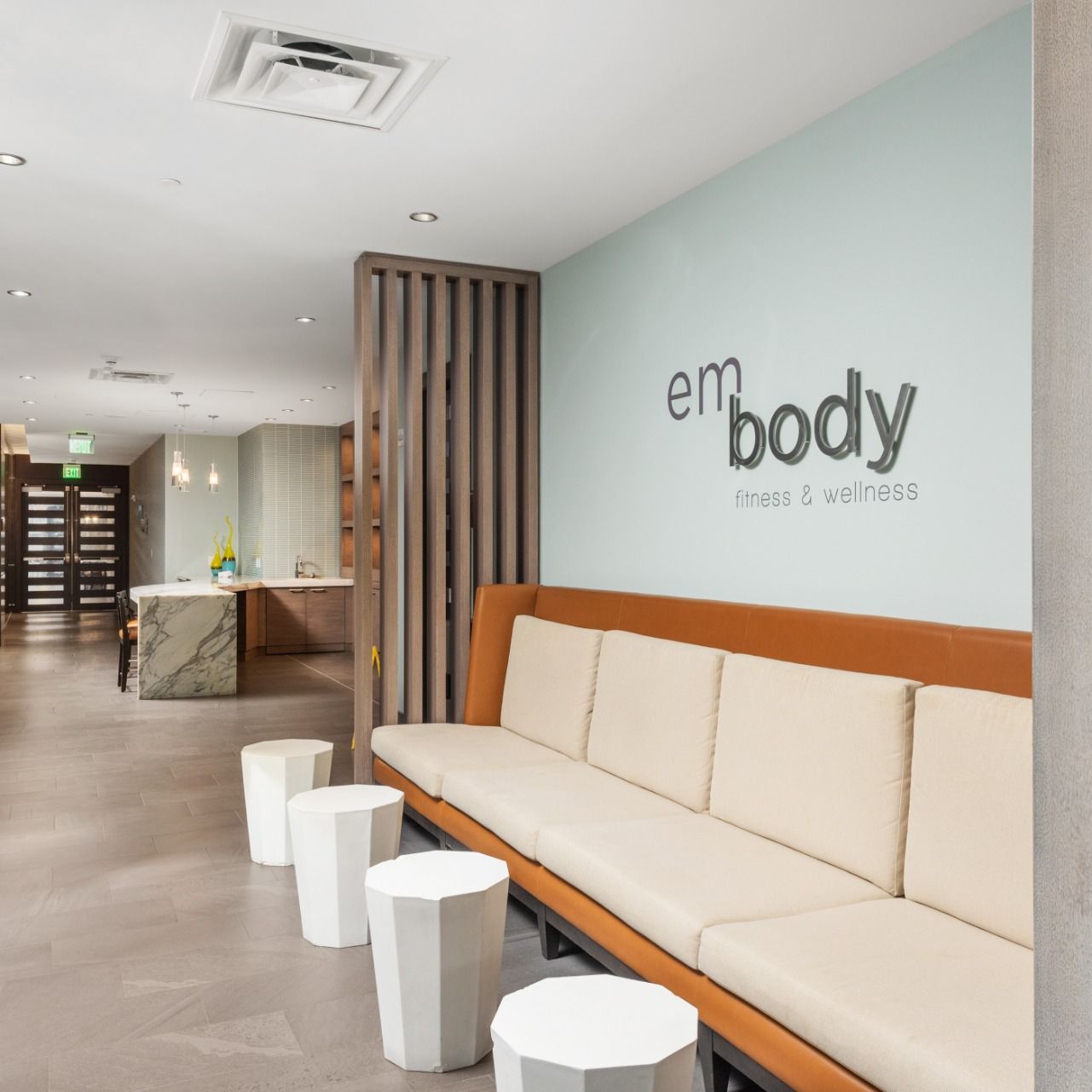 Spa with sauna and lockers Spa with sauna and lockers