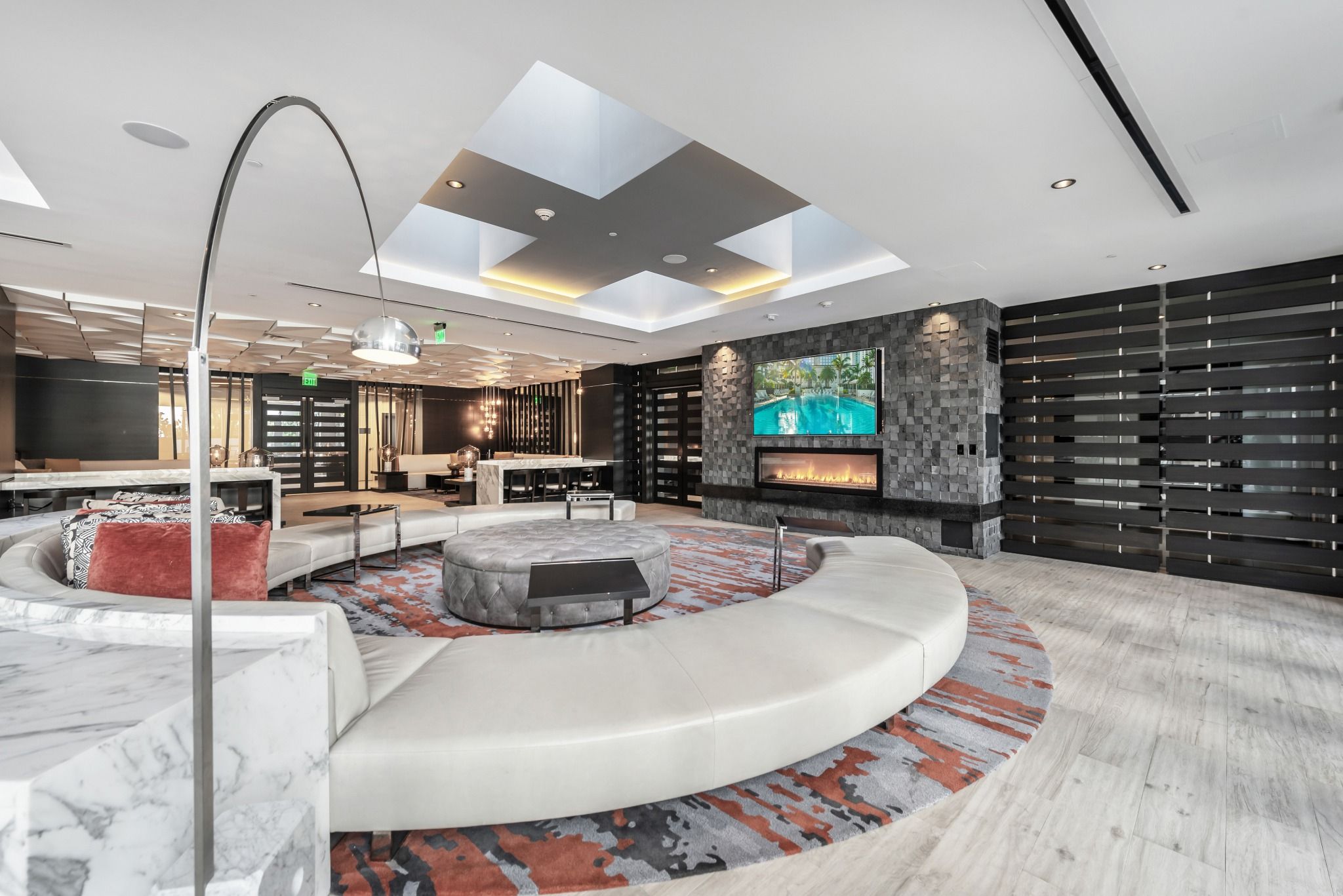 Entertainment Lounge Entertainment lounge in Monarc Apartment