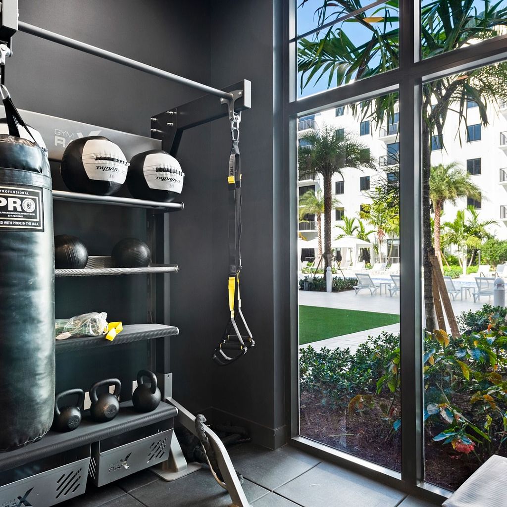 Fitness & Yoga Facilities Training equipment at Villa Sole