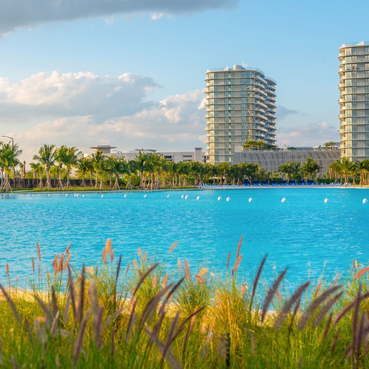 Parks & Beaches 7-Acre Crystal Clear Tropical Lagoon at SoLé Mia Apartments in North Miami