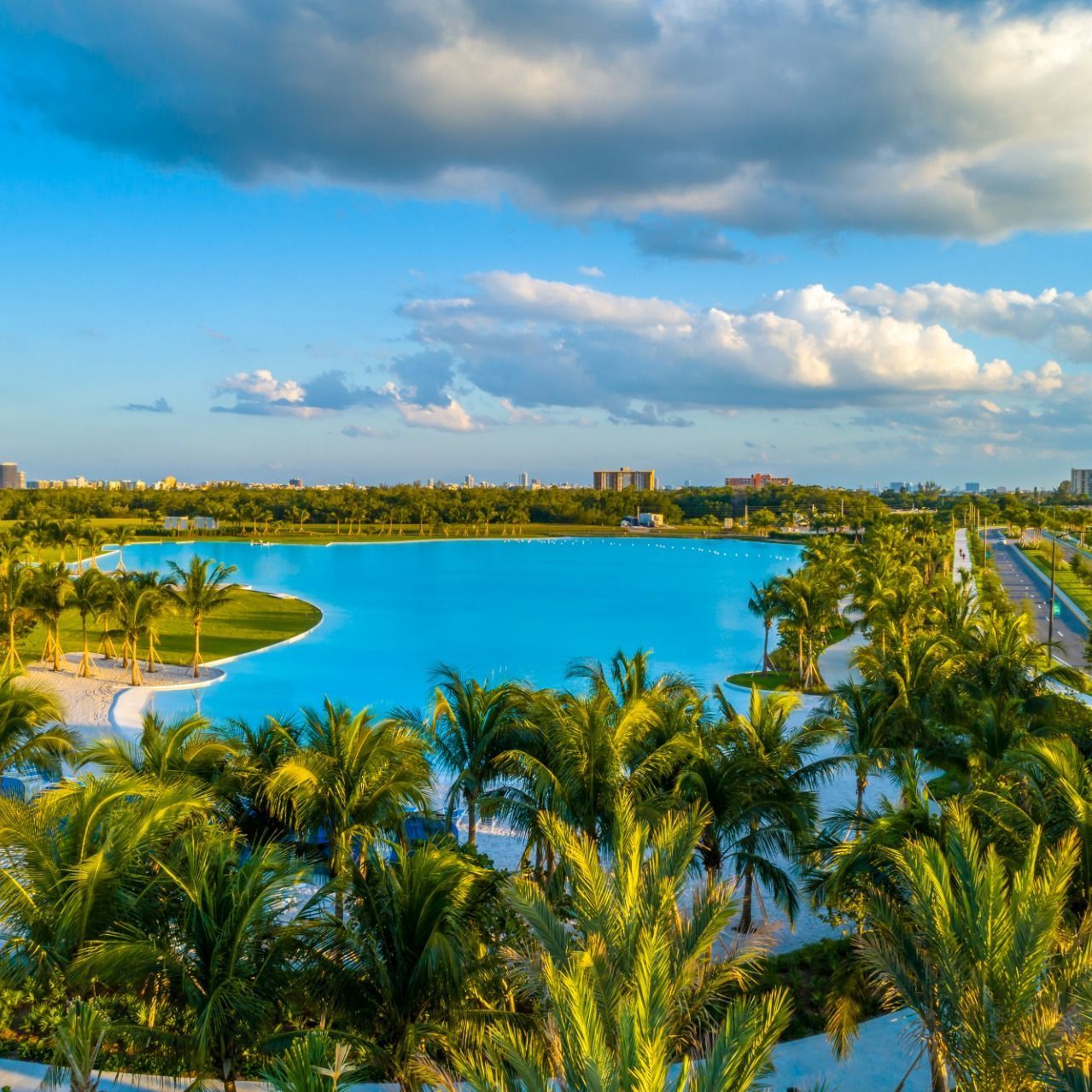 Parks & Beaches The Laguna Solé Lagoon and the Surrounding Area at The Shoreline at Solé Mia Apartments North Miami